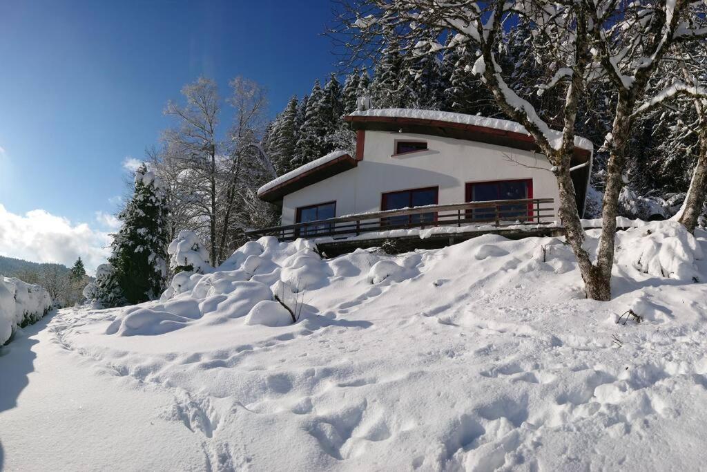 Maison D'Altitude Avec Vue Panoramique A Gérardmer Exteriör bild