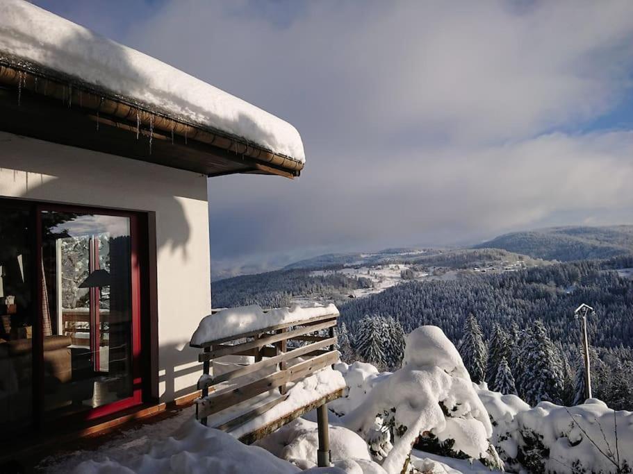Maison D'Altitude Avec Vue Panoramique A Gérardmer Exteriör bild